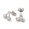 Non-Tarnish 304 Stainless Steel Stud Earrings for Women EJEW-I281-40P-2