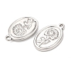 304 Stainless Steel Pendants STAS-I358-12P-09-2