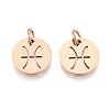 304 Stainless Steel Charms STAS-Q201-T445-12R-1