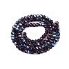 Electroplate Glass Beads Strands EGLA-A044-T3mm-L15-3