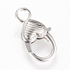 Alloy Lobster Claw Clasps X-KK-S305-02-1