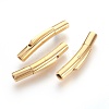 Smooth 304 Stainless Steel Bayonet Clasps STAS-L215-01G-1