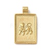 304 Stainless Steel Pendants STAS-L022-306G-05-1