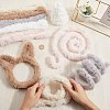 10Pcs 5 Colors DIY Plush Sticks FIND-CP0002-68B-3
