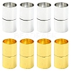 8Pcs 2 Colors Brass Magnetic Clasps FIND-YW0007-40-1