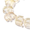 Transparent Glass Beads Strands GLAA-F114-03E-3