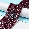 Natural Garnet Beads Strands G-P514-B04-02-2