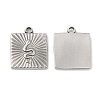 316L Surgical Stainless Steel Pendants STAS-F297-03P-1