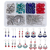 DIY Dangle Earring Making Kits DIY-SC0016-36-1