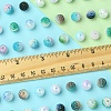 200Pcs 10 Styles Imitation Pearl & Opaque Acrylic Berry Beads OACR-FS0001-96A-5