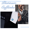 DIY Blank Dome Cufflinks Making Kit DIY-DC0002-60A-6