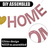 Paper Word Welcome Home Banner AJEW-WH20020-272B-06-3