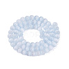 Glass Imitation Cat Eye Beads Strands GLAA-N074-03A-01-2