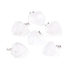 Natural Quartz Crystal Pendants X-G-G956-B56-FF-4