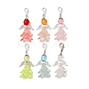 Acrylic Angel Pendant Decorations HJEW-JM04075-2