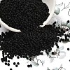 Frosted Opaque 12/0 Glass Seed Beads SEED-R029-2mm-A07-1