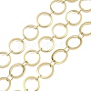 304 Stainless Steel Ring Link Chains CHS-G044-05G-1