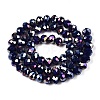 Electroplate Glass Beads Strands LS-EGLA-A044-P8mm-B07-3