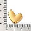 304 Stainless Steel Pendant Cabochon Settings For Enamel X-STAS-D013-01C-G-3