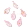 Transparent Acrylic and Gold Foil Pendants AC-CBAF9C1-04A-09-2