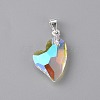 Electroplate Glass Pendants FIND-TAC0009-67S-01-2