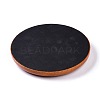 Flat Round Wood Pesentation Jewelry Bracelets Display Tray ODIS-P008-15C-02-5