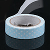 Polka Dot DIY Scrapbook Fabric Art Adhesive Tape DIY-A003-C03-2