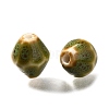 Vintage Style Glazed Ceramic Porcelain Beads PORC-H013-01-21-2