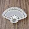 Fan Pendant DIY Silhouette Silicone Molds DIY-Z040-01D-3