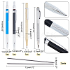 Tungsten Steel Glass-making Pen & 2Pcs Graphite Sketching Pencils & Alloy Engraving Pen & 2 Set Pencil Lead TOOL-NB0001-84-2