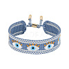 Adjustable Polyester Slider Bracelets FS-WG54A06-06-1