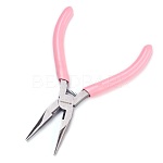 45# Carbon Steel Jewelry Pliers for Jewelry Making Supplies, Flush Cutter,  Shear, Polishing, Medium Blue, 130x52x12mm