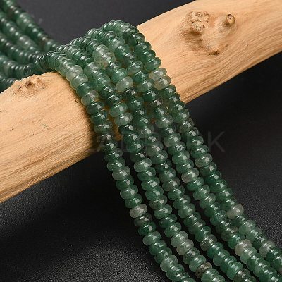 Natural Aventurine Beads Strands G-L635-A03-4x2mm-04-1