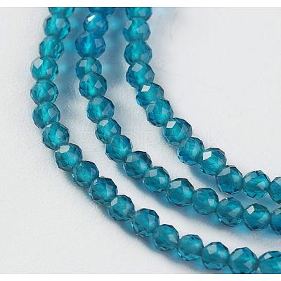 Glass Beads Strands EGLA-E057-02B-10-1