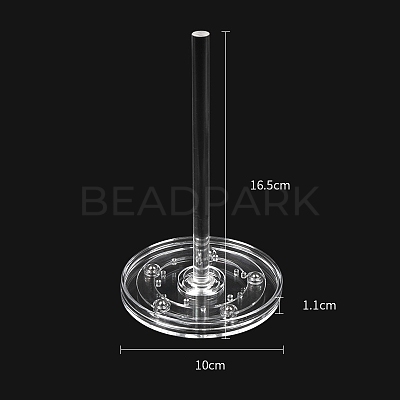 Rotatable Acrylic Yarn Spinner PW-WG6CAC6-01-1