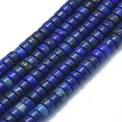 Natural Lapis Lazuli Beads Strands G-F631-A05-1
