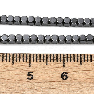 Electroplate Non-magnetic Synthetic Hematite Beads Strands G-I175-09D-1