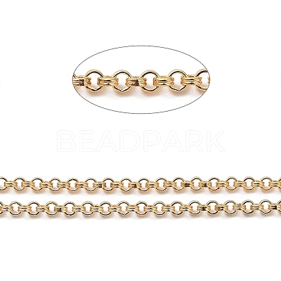 Yellow Gold Filled Rolo Chains CHC-M023-19G-1