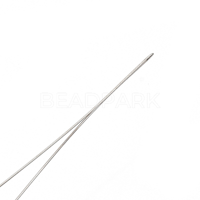 Iron Big Eye Beading Needles X-TOOL-N006-03-1