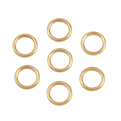 Ion Plating(IP) 304 Stainless Steel Closed Jump Rings STAS-G393-06G-13-1