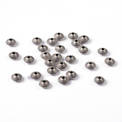 Tibetan Style Alloy Spacer Beads X-LF0620Y-NF-1