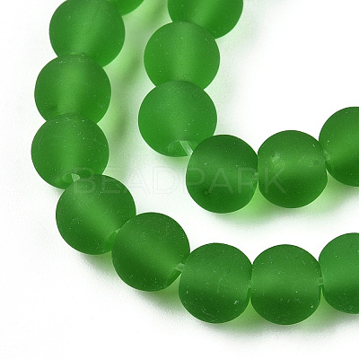 Transparent Glass Beads Strands GLAA-T032-T6mm-MD07-1