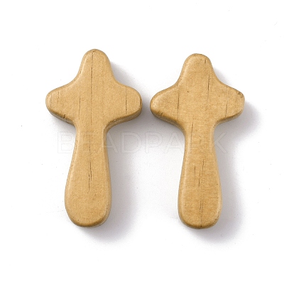 Natural Wooden Cabochons WOOD-WH0024-124-1