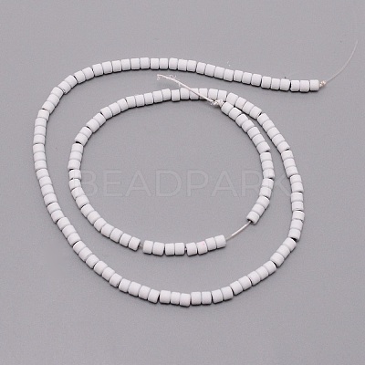 Non-magnetic Synthetic Hematite Beads Strands G-WH0018-01O-1