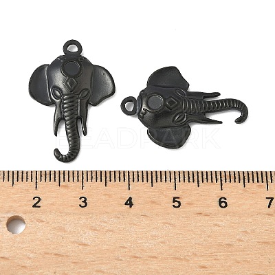 Ion Plating(IP) 304 Stainless Steel Pendants STAS-H172-09B-1