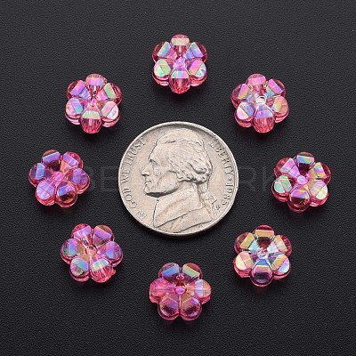 Transparent Acrylic Beads MACR-S373-06-C08-1