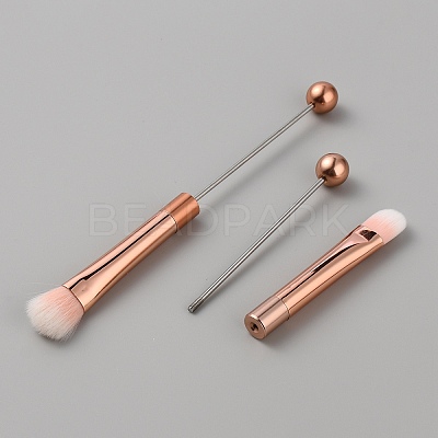 Beadable Makeup Brushes Set MRMJ-WH0070-96B-1