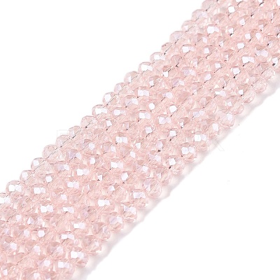 Electroplate Glass Beads Strands EGLA-A044-T2mm-A22-1