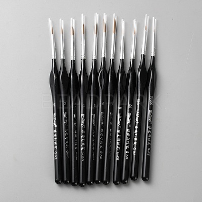 11Pcs 11 Styles Nylon Paint Brush DIY-WH20032-36-1