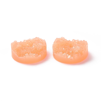 Druzy Resin Cabochons CRES-S040-12mm-29-1